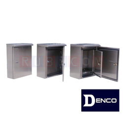 DENCO DSS-S-20 ตู้สแตนเลสกันผุ่น ตู้กันฝุ่น ตู้กันน้ำสแตนเลส ขนาด : 900X1200X300 มม. วัสดุเหล็กหนา 1.5 มม. (Compact Enclosure MODEL DSS-S)