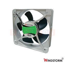 "WINDSTORM" WB206H5PC-A1L-G พัดลมระบายอากาศ แบบลูกปืน 8'' 100-125VAC