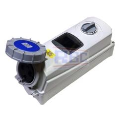 "DAKO Plug" HTPZ 1331 เต้ารับพร้อมสวิทช์ล็อคกันน้ำ (2P+E) 63A IP67 (SWITCHED & INTERLOCKED SOCKETS IP67) **เลิกผลิต ใช้รุ่นใหม่ HTPZ 21331**