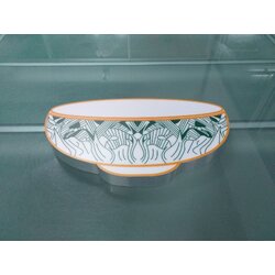 งานปริ้นท์สติกเกอร์โปร่งแสงลงบน โลโก้ถ้วยเบญจรงค์ เตรียมผลิต