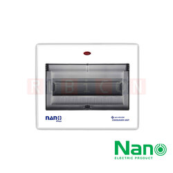 Nano Electric® NNP-CU08 ตู้คอนซูมเมอร์ยูนิต NANO PLUS ขนาด 8-10 ช่อง(ตู้เปล่า)