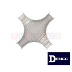 DENCO DSRX ข้อต่อสี่ทางเทรย์ Trunking System: Cable Tray Accessories (Horizontal Crosses MODEL DSRX)