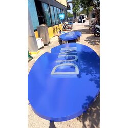 ป้ายอักษรโลหะ ป้ายบริษัท DUNI