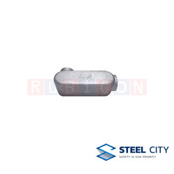STEEL CITY L.R. คอนดูท เอ๊าท์เลทบ๊อกซ์ พร้อมฝา (CONDUIT OUTLET BOXES)