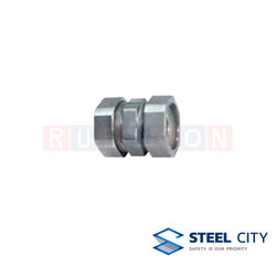 STEEL CITY ข้อต่อจับท่อบางกันน้ำ ZINC ALLOY (E.M.T. COUPLINGS)