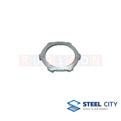 STEEL CITY ลอคนัทอาบสังกะสี (HOT DIP GALVANIZED MILD STEEL LOCKNUT)
