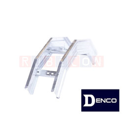 DENCO DQRO ข้องอแนวดิ่งด้านนอก Hot-Dip gavanized Trunking System: Cable Ladder Accessories (Outside vertical risers MODEL DQRO)