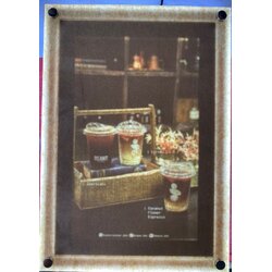 ป้ายกรอบไฟกระจายแสง Slim Lightbox สำหรับเมนูร้าน BEANS