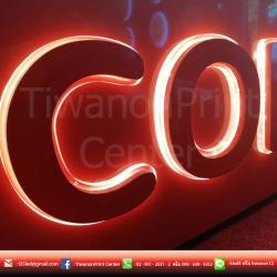 ป้าย COFFEE สีแดงแรงฤทธิ์ อยากได้ป้ายสวย บริการประทับใจ ต้องติวานนท์ปริ้นท์