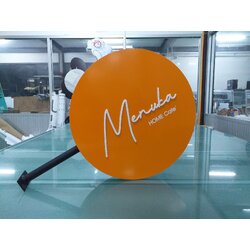 ป้ายอะคริลิค Menuka Home Cafe'