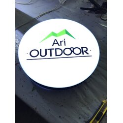 ป้ายกล่องไฟแอลอีดี งานARI OUTDOOR