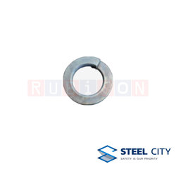 STEEL CITY HWSPR13 แหวนสปริงอาบสังกะสี ขนาด 3/8” (HOT DIP GALVANIZED SPRING WASHER)