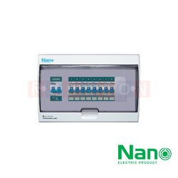Nano Electric® CM50B-10 ตู้คอนซูเมอร์ยูนิต SHIHLIN/NANO เมน+10 ช่อง ( พร้อมเมน 50 A+ลูกย่อย) ( 1 ชิ้น/กล่อง )