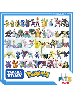 **MTS Toys**Takara Tomy Pokemon : Moncolle MS 01-60 ครบชุด 60 ตัว