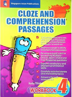CLOZE AND COMPREHENSION PASSAGES WORK BOOK 4
