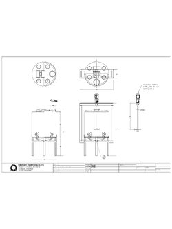 ชุดเครื่องกวน 200 ลิตร ( Mixing Tank 200 Lite )