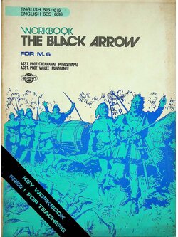 KEY WORKBOOK THE BLACK ARROW FOR M.6 ENGLISH 615-616, ENGLISH 635-636