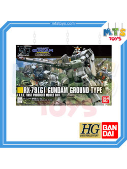 **MTS Toys**กันดั้ม HGUC 1/144 Gundam : RX-79[G] Gundam Ground Type 1/144