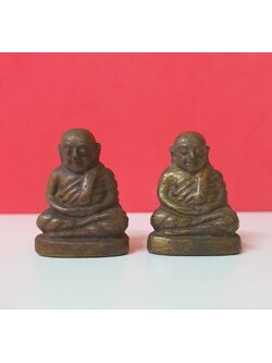 หลวงพ่อเงิน วัดชนะสงคราม เนื้อทองเหลือง