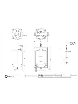 ชุดเครื่องกวน 1000 ลิตร ( Mixing Tank 1000 Lite )