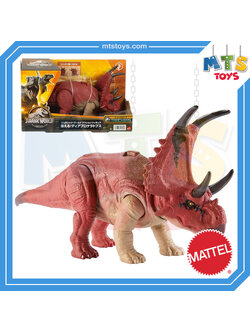 **MTS Toys**Mattel Jurassic World Dino Trackers Wild Roar : HLP16 Diabloceratops [ความยาวจากหัวถึงหาง 28 ซ.ม.]