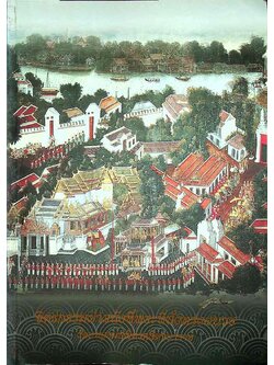 จิตรกรรมฝาผนังที่พระที่นั่งทรงผนวช วัดเบญจมบพิตรดุสิตวนาราม