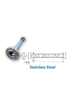 Static Mixer แบบ Stainless Steel ขนาด 3/4 นิ้ว รุ่น 4 Elements