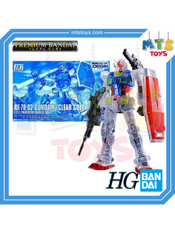**MTS Toys**P-Bandai : HG The Origin RX-78-2 Gundam [Clear Color] 1/144
