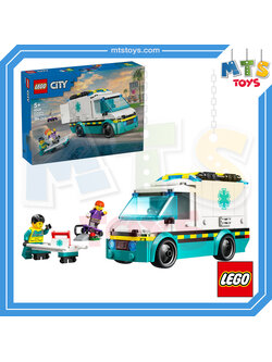 **MTS Toys**เลโก้ Lego 60451 City : Emergency Ambulance