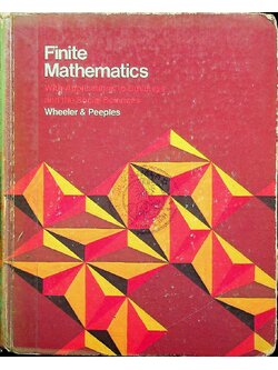 Finite Mathematics with Application to Business and the Social Sciences