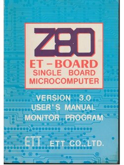 Z80 ET-BOARD VERSION 3.0