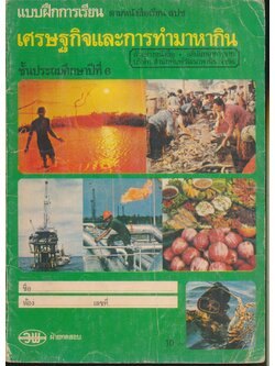 แบบฝึกการเรียน เศรษฐกิจและการทำมาหากิน ชั้นประถมศึกษาปีที่ 6