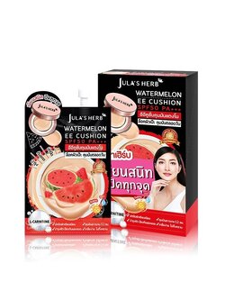 จุฬาเฮิร์บ อีอีคูชั่นแตงโมJula' Herb Watermelon EE Cushion (1กล่องมี6ซอง)