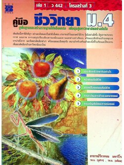 คู่มือ ชีววิทยา ม.4 เล่ม 1 ว 442 โครงสร้างที่ 3