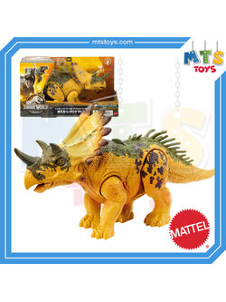 **MTS Toys**Mattel Jurassic World Dino Trackers Wild Roar : HLP19 Regaliceratops [ความยาวจากหัวถึงหาง 33 ซ.ม.]
