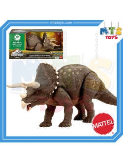 **MTS Toys**Mattel Jurassic World Habitat Defender : HPP88 Triceratops [ความยาวจากหัวถึงหาง 45 ซ.ม.]