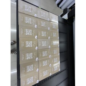 งานพิมพ์ลงบนแผ่นอะคริลิคใส งานSCAN QR CODE MTL SERVICE MENU