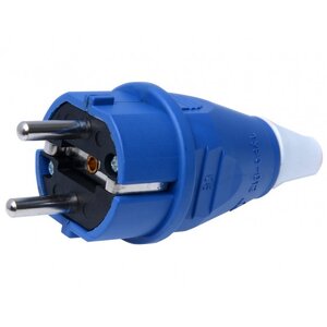 ปลั๊กเยอรมัน ตัวผู้ 16A 2P+E IP44