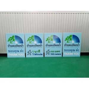 ป้ายบ้านระเบียงน้ำ