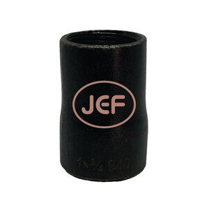 ข้อลดกลมเกลียวข้างเดียวเหล็ก #40