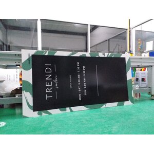 งานป้ายงานพิมพ์สติกเกอร์ลงบนแผ่นอะคริลิค2