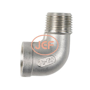 ข้องอเกลียวผ.ม SUS 304 90