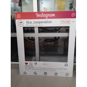 ป้ายป็อปอัพตั้งถ่ายรูป แบบInstagram