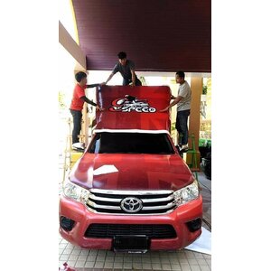 พิมพ์สติกเกอร์ติดรถยนต์ งานนายสปีด