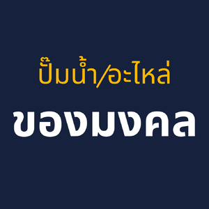 อุปกรณ์ปั๊มน้ำ ลูกแก้ว /ของขวัญมงคล