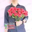 ดอกกุหลาบริบบิ้น เมทาลิค สีแดงสด ปัจฉิม ของขวัญวันปัจฉิม ของปัจฉิม