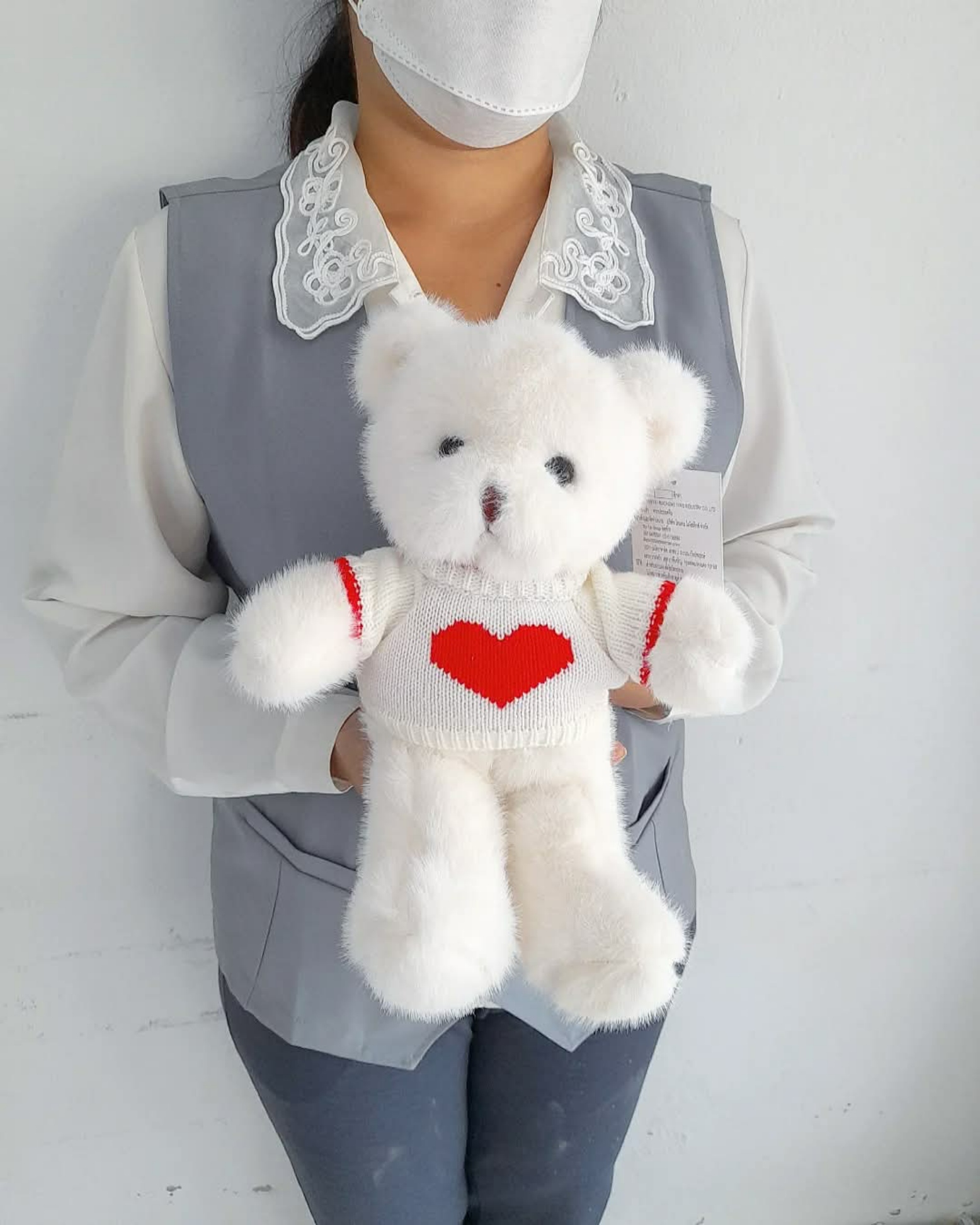 ตุ๊กตา 30 cm. (สีขาว)