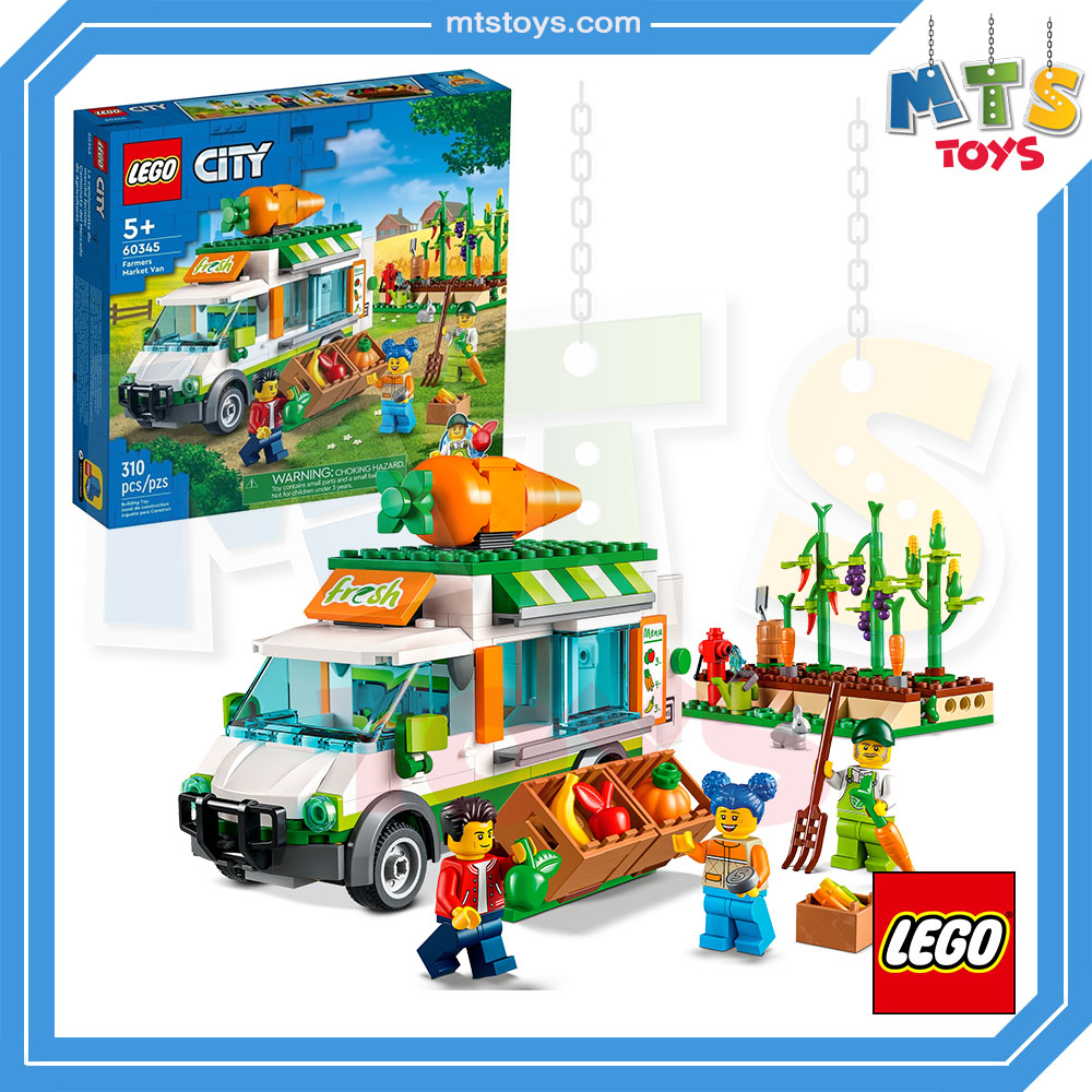 **MTS Toys**เลโก้ Lego 60345 City : Farmers Market Van