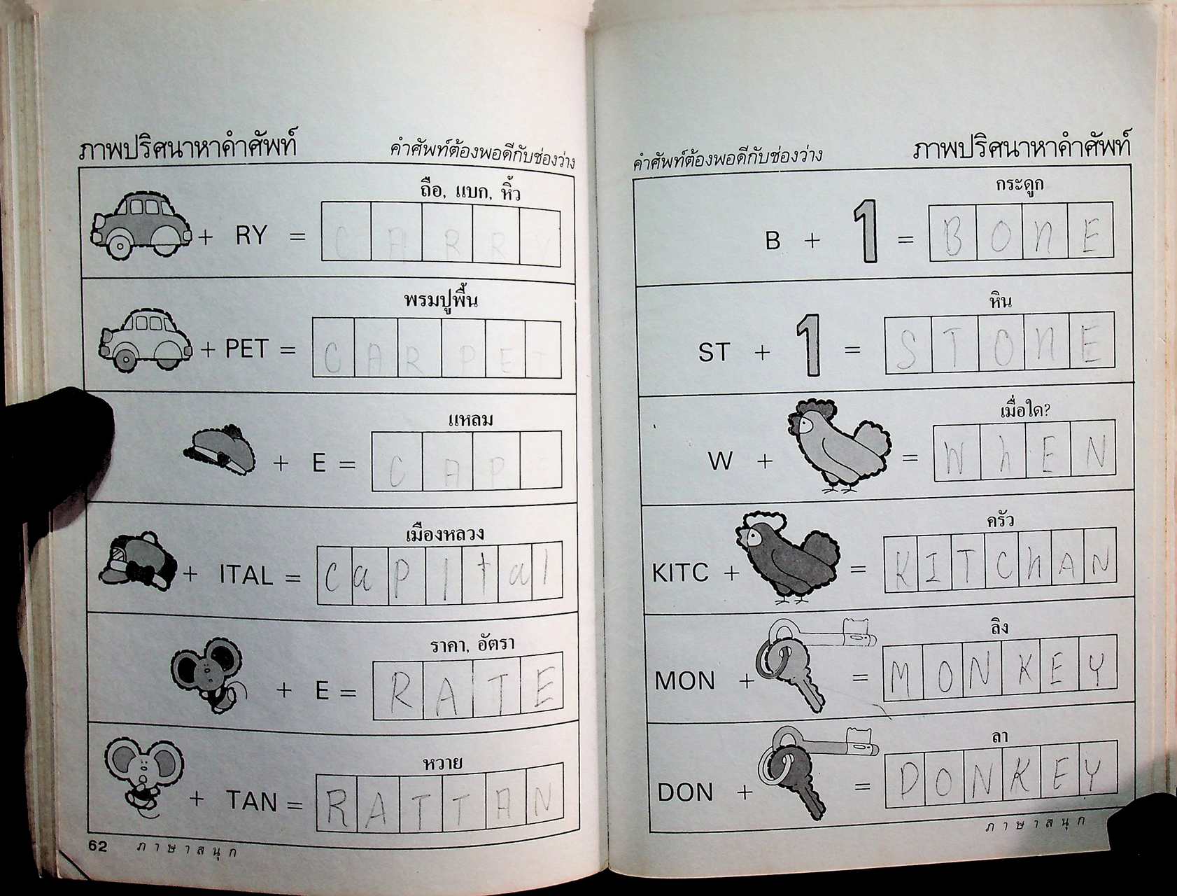 ภาษาสนุก GAMES FOR ENGLISH PRACTICE