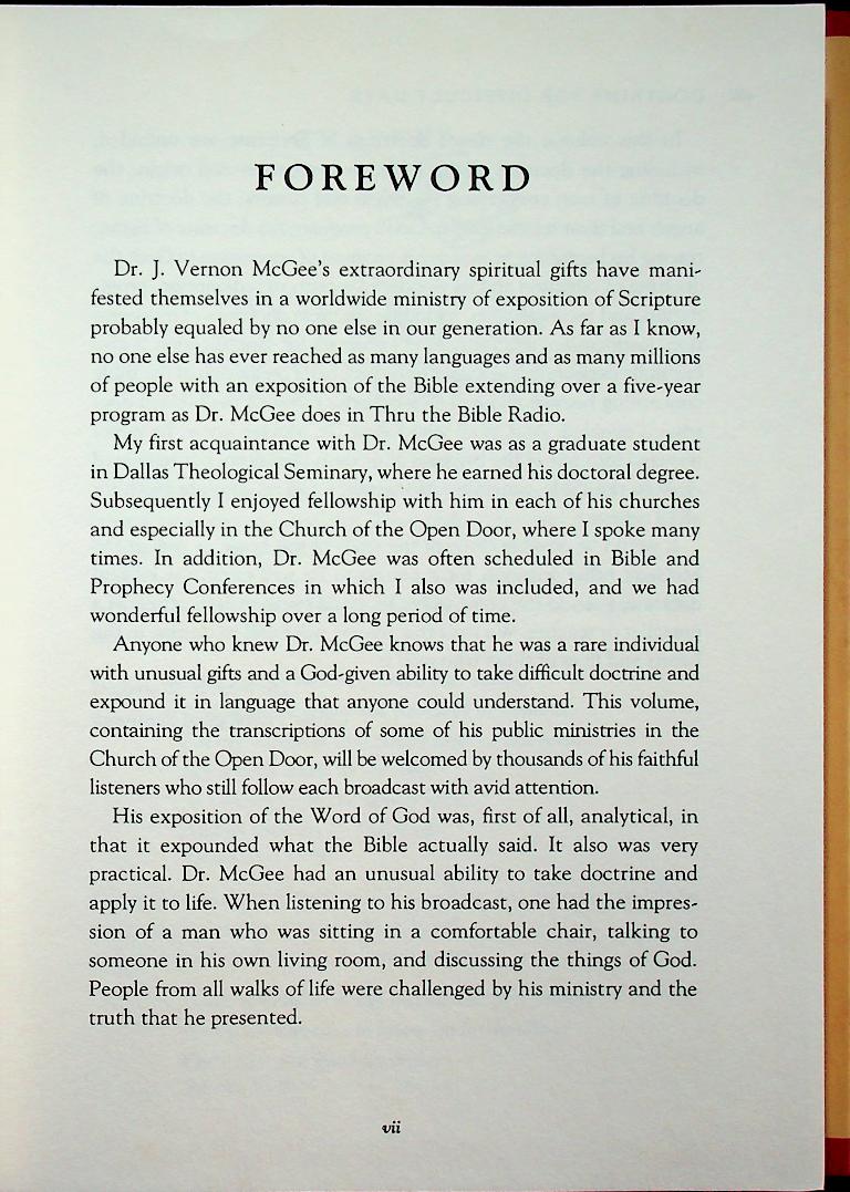 DOCTRINE FOR DIFFICULT DAYS